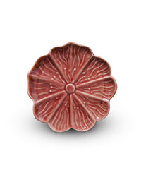 Plum Blossom Side Plate 7″ – Ceramic (Set of 2) | Handcrafted Tableware