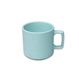 Yellow Marigold Shibui Coffee Mug (Powder Blue) – handcrafted ceramic mug in soft powder-blue glaze for stylish coffee moments.