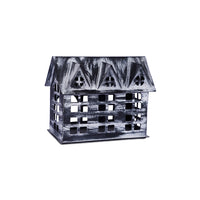 Metal 3-Door House | Distress Black