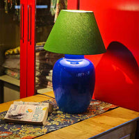 Aura Lamp - Enamel on Metal Table Lamp