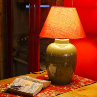 Aura Lamp - Enamel on Metal Table Lamp