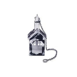 Yellow Marigold black metal hanging birdhouse lantern, neatly packaged or styled — ideal as a gift or decorative accent for home décor lovers
