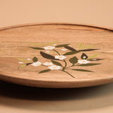 Lazy Susan - Handpainted Tea Tree Flower I Wood