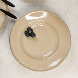 Yellow Marigold Pasta Plate – Moon White (Warp Collection, Set of 4) handcrafted 10.5″ porcelain with glossy white finish for elegant everyday dining.