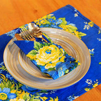 Avonlea Blue Cotton - Table Napkins - Set of 6