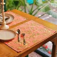 Sweet Pea - Coral - Placemats – Set of 6