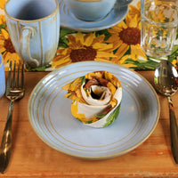 Quarter Plate 7.5 Inch Powder Blue | Vintage Paris | Ceramic Tableware