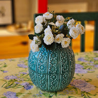Dotted Vase - Enamel on Metal Vase