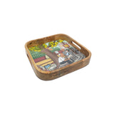 Square Tray - Echoes of Dehradun - Kanak Chowk