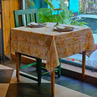 Apple Blossom - Periwinkle - Table Cover