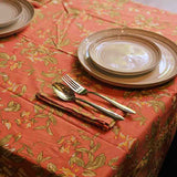 Sweet Pea - Coral - Table Napkins – Set of 6