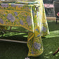 Table Cover -  Sacha Yellow