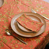 Sweet Pea - Coral - Table Napkins – Set of 6