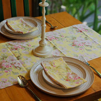 Apple Blossom - Yellow - Napkins – Set of 6