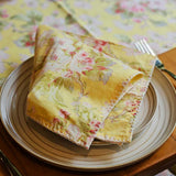 Apple Blossom - Yellow - Napkins – Set of 6