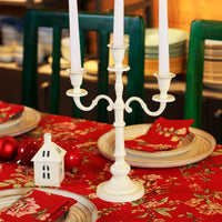 The Matte Edit - Three Stick Candle Holder in Metal