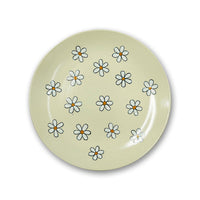 Daisy Dreams Dinner Plates - Set of 4 | Mint Grey