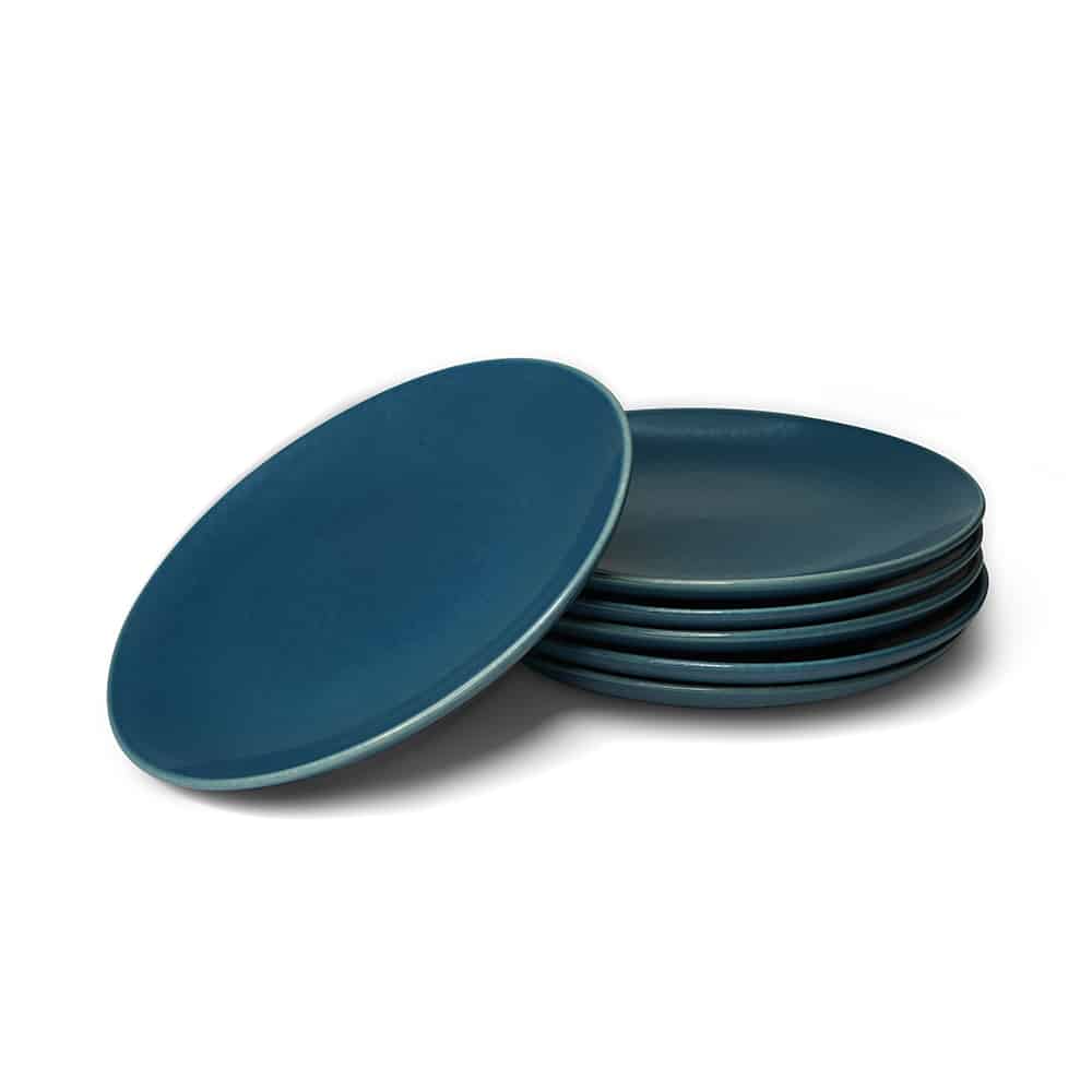 Yellow Marigold Basics Dinner Plate (Set of 6), premium ceramic dinner plates adding colour and style to your table