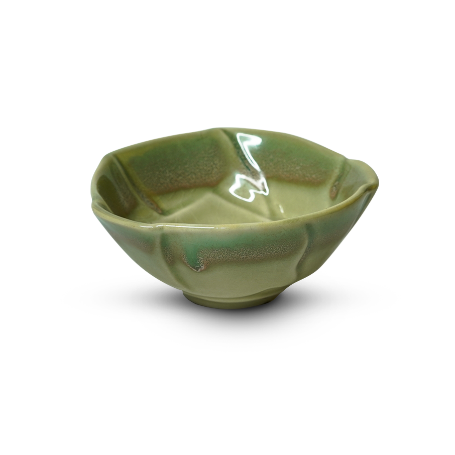 Yellow Marigold Oyster Rocky Bowl set of 2 – handcrafted ceramic textured bowls inspired by sea‑rock form