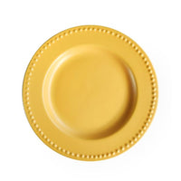 Sunflower Dinner Plate | Handcrafted Yellow Ceramic Tableware
