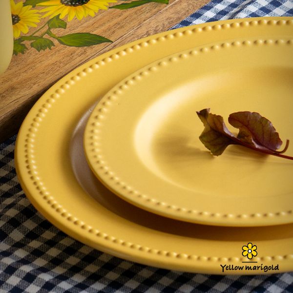 Sunflower Dessert Plate – Set of 4